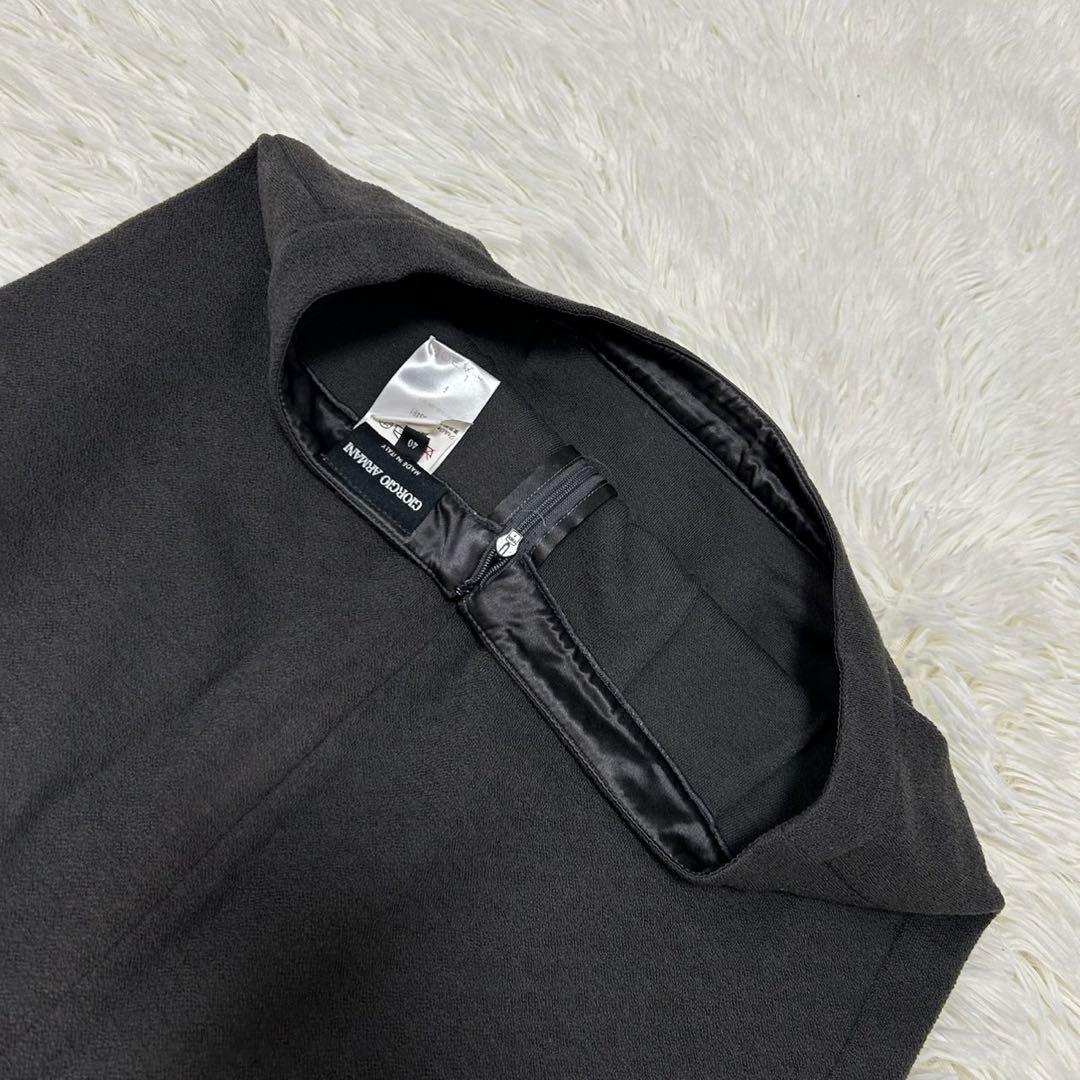 【極美品】ジョルジオアルマーニ セットアップスーツ フォーマル ビジネス 黒