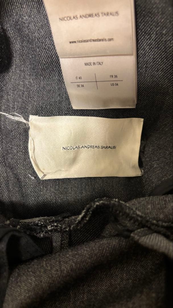 パンツ NICOLAS ANDREAS TARALIS flare slacks