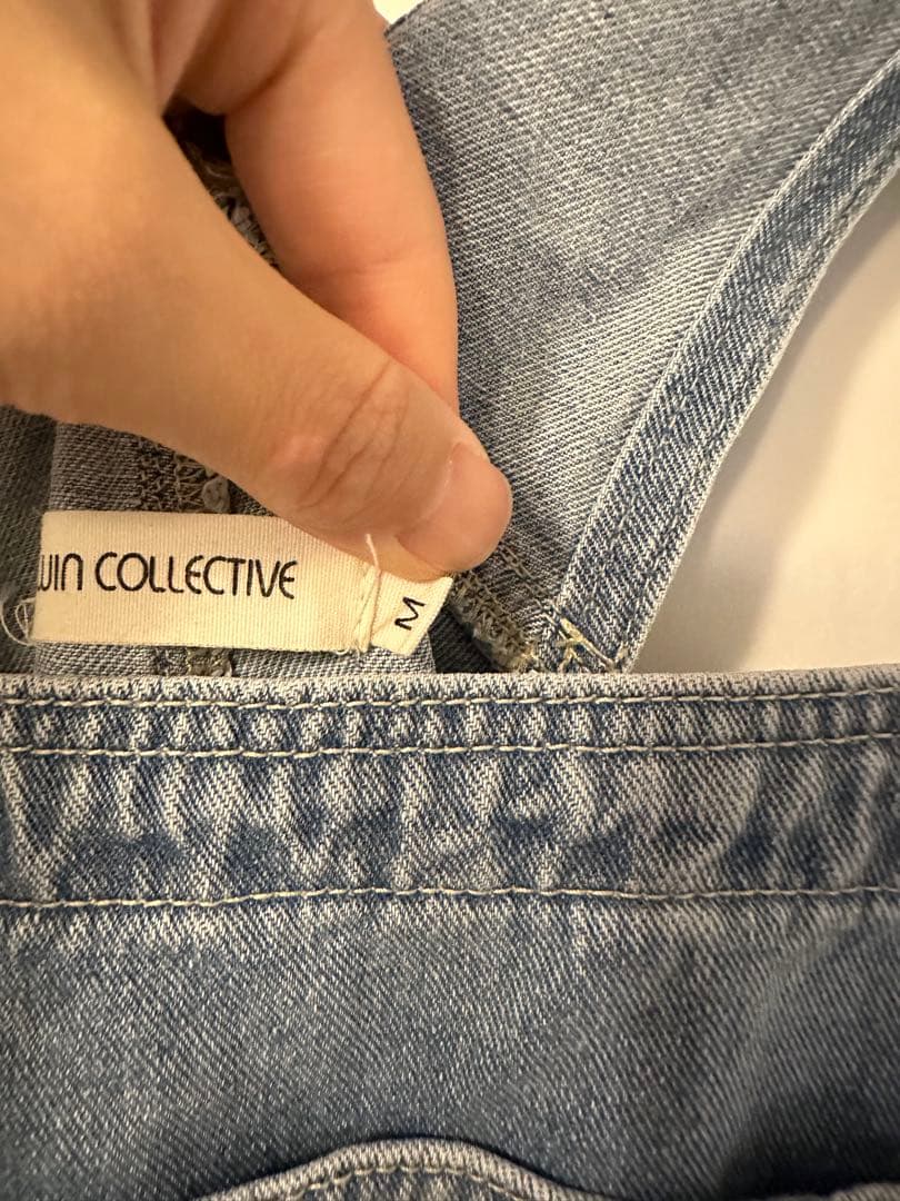 Twin collective オーバーオール　デニム　sorm86 色違い