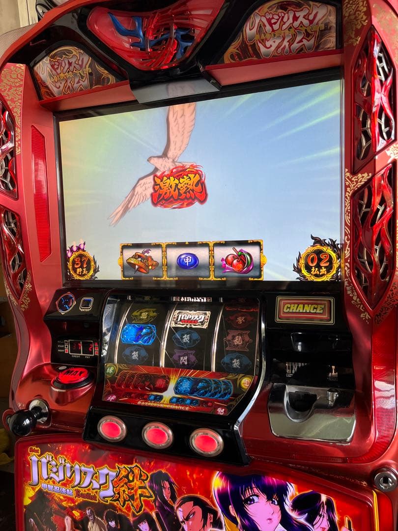 【送料込み】バジリスク絆TK 希少初代伊賀パネル　不要機仕様　傷有り