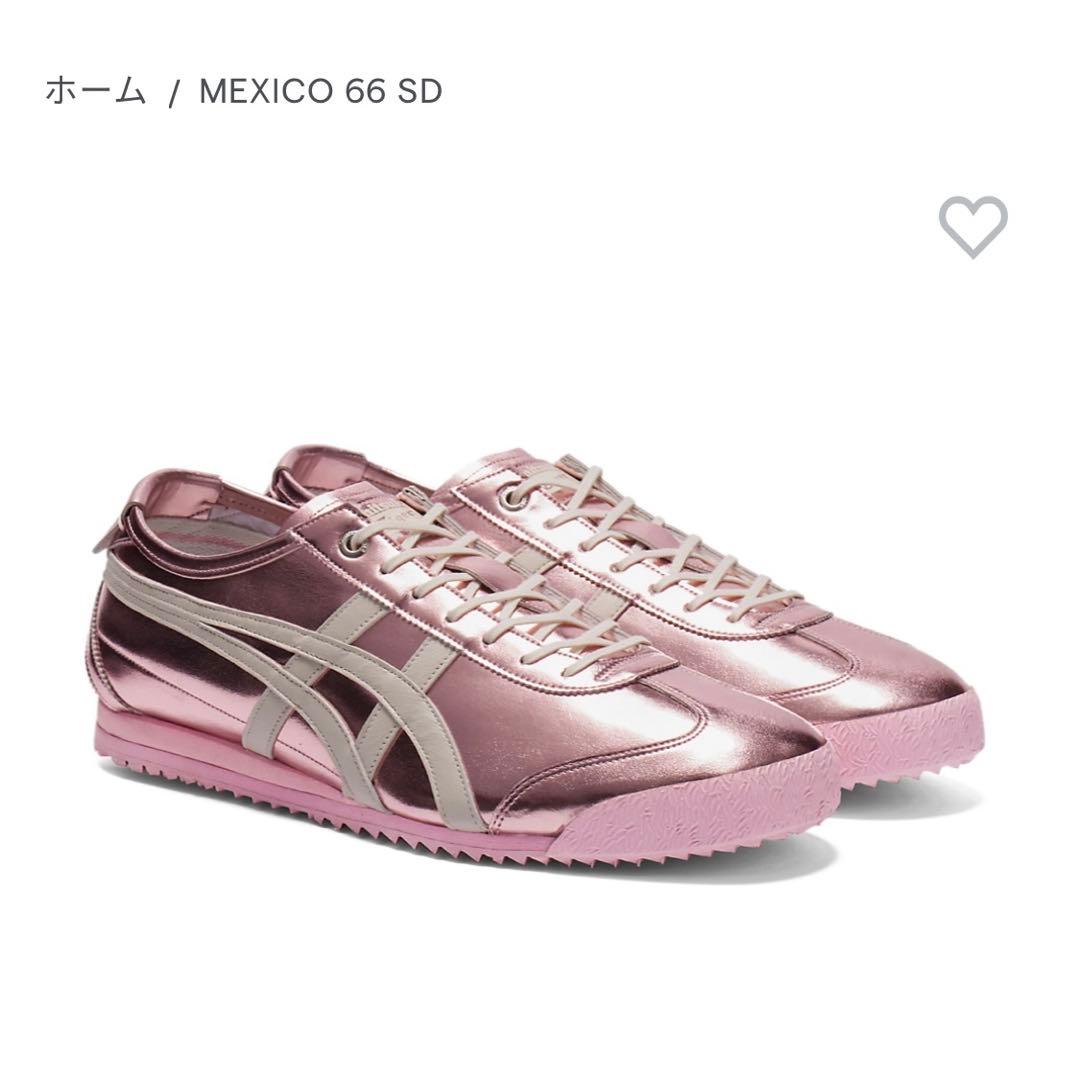 靴 Onitsuka Tiger MEXICO 66 SD Pink/Cream