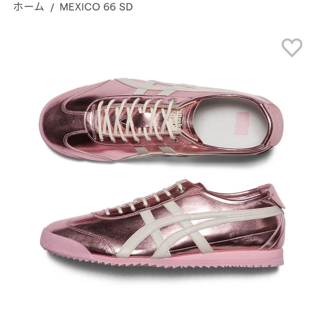 靴 Onitsuka Tiger MEXICO 66 SD Pink/Cream