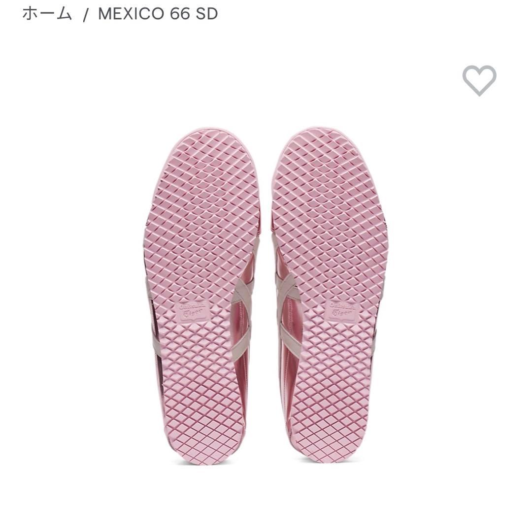 靴 Onitsuka Tiger MEXICO 66 SD Pink/Cream