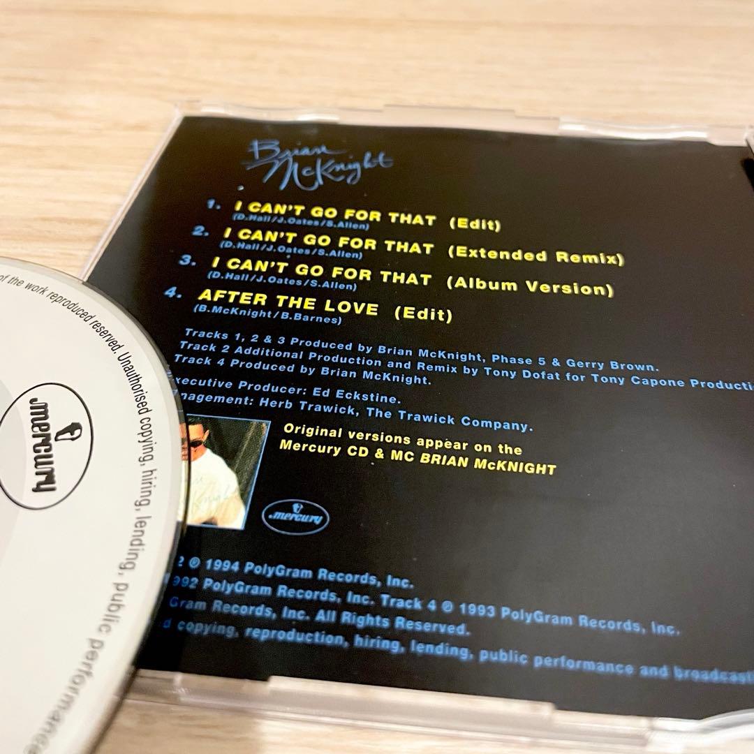 洋楽 Brian McKnight - I Can't Go For That