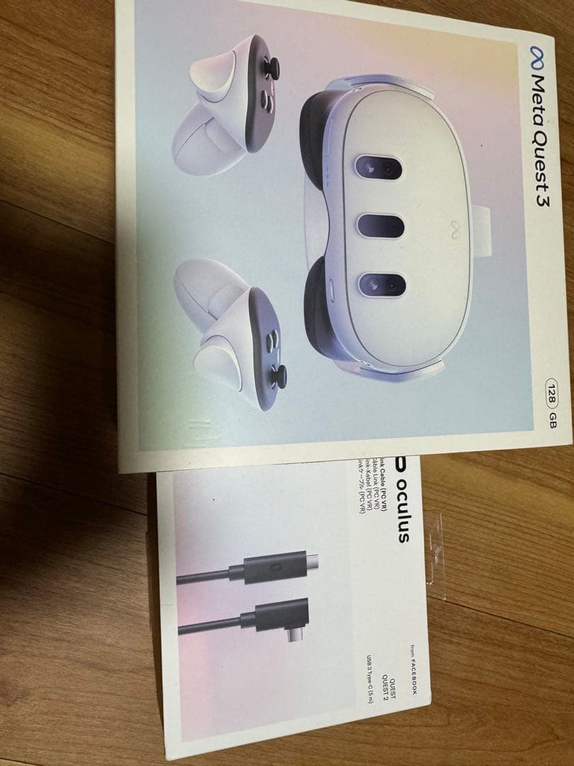  quest3 128GB ケーブル 2点セット