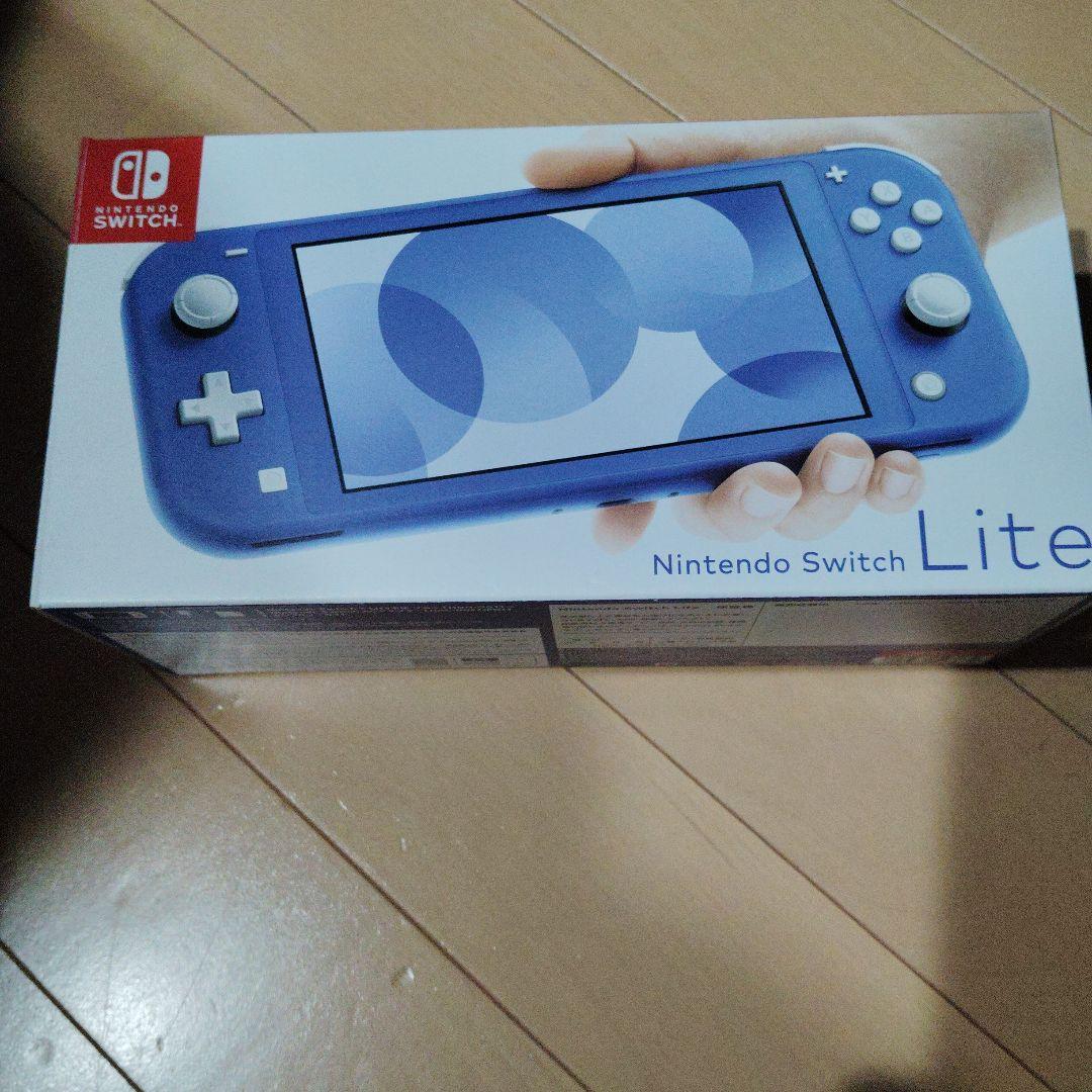 Nintendo Switch Lite ブルー 本体のみ　箱あり