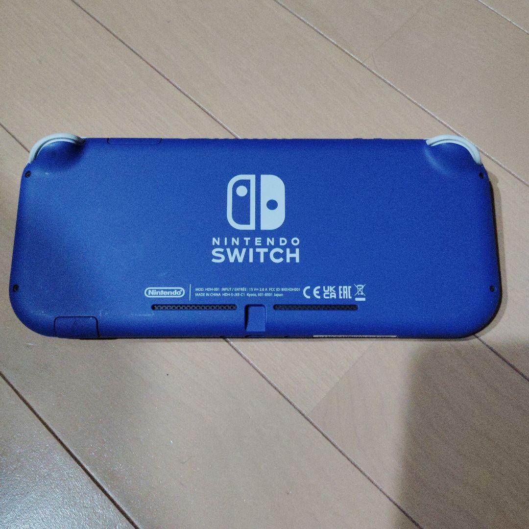 Nintendo Switch Lite ブルー 本体のみ　箱あり