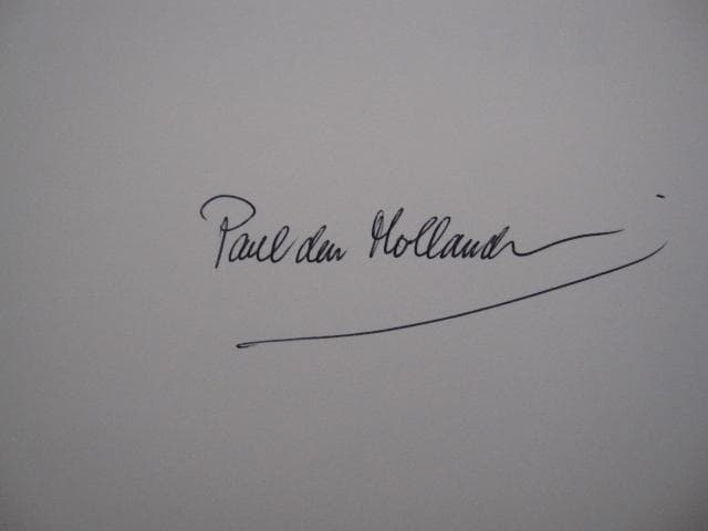 Paul Den Hollander　限定1300部