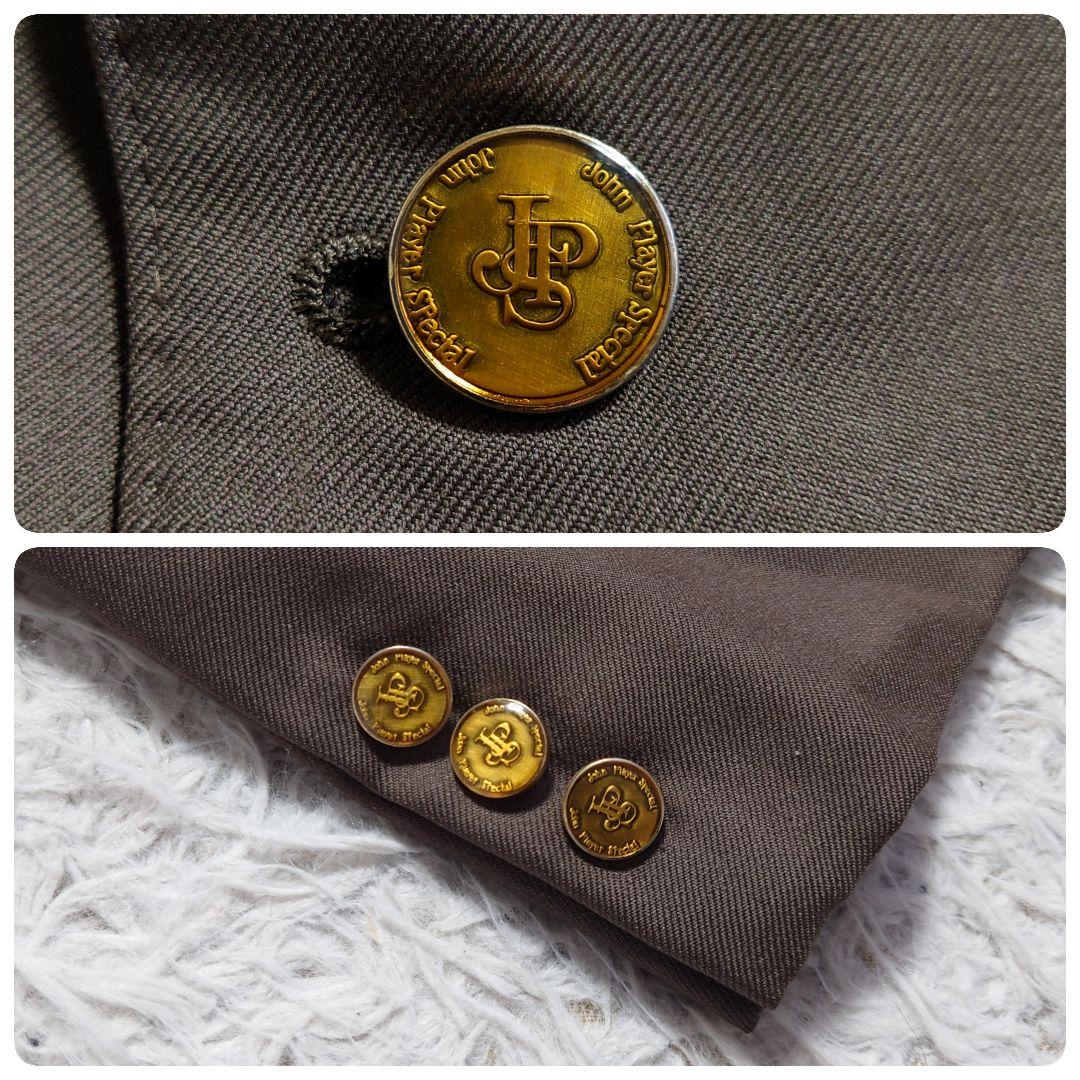 大きいサイズ　ジョンプレイヤースペシャル　スーツ　背抜き　金ボタン　AB7