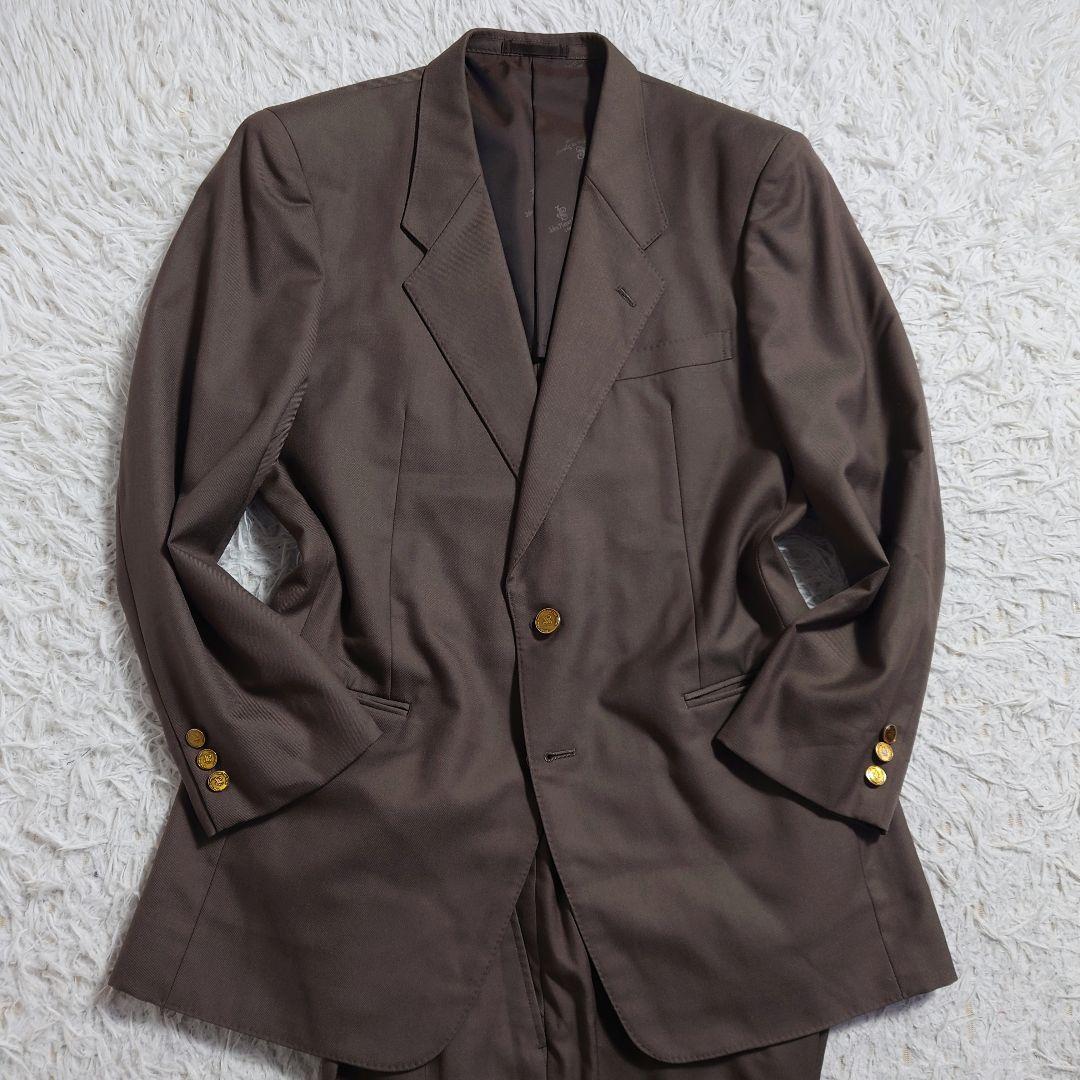 大きいサイズ　ジョンプレイヤースペシャル　スーツ　背抜き　金ボタン　AB7