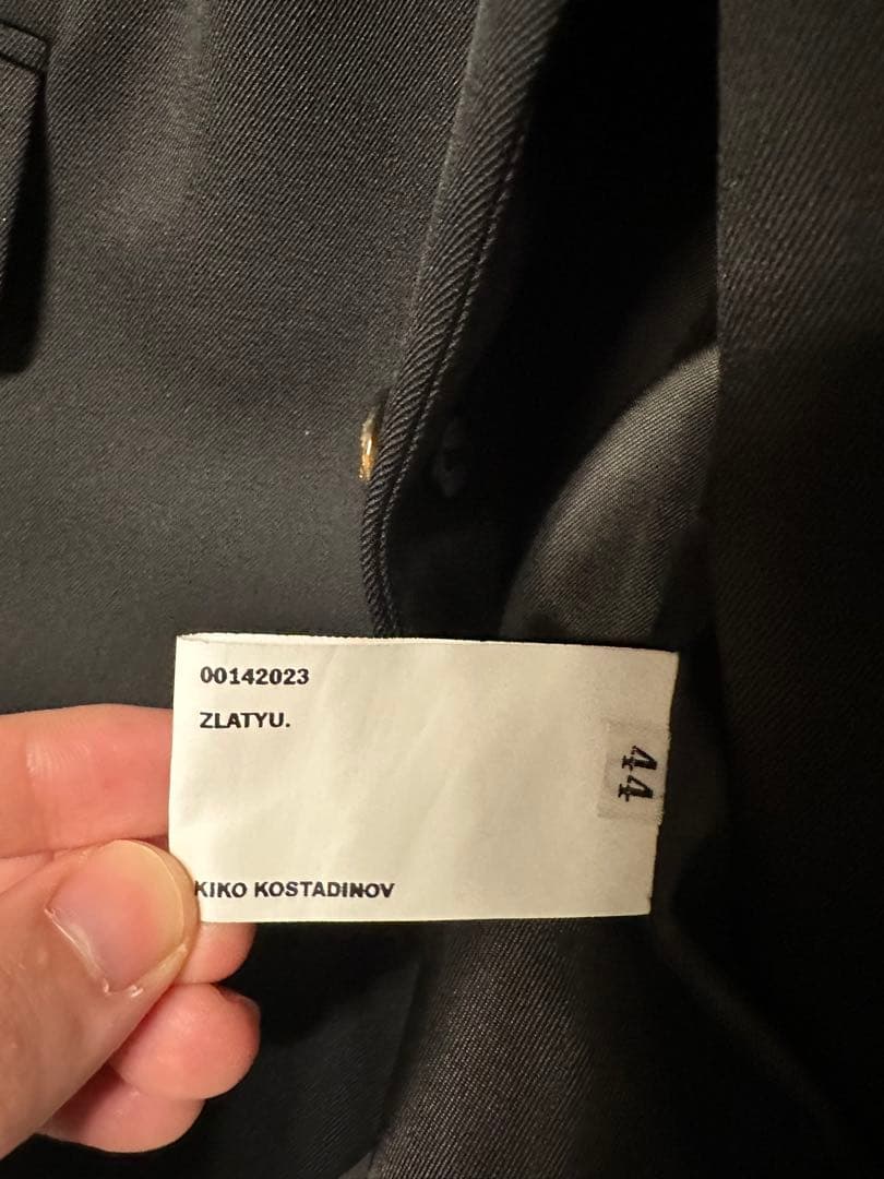 ジャケット・アウター KIKO KOSTADINOV 23ss KREUK BLAZER 44