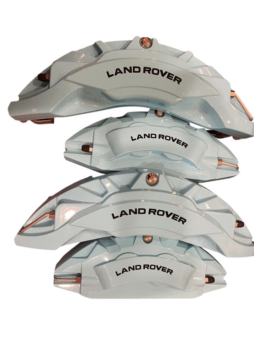 LAND ROVER ディフェンダー　ブレーキキャリパーカバー　ブルー セット