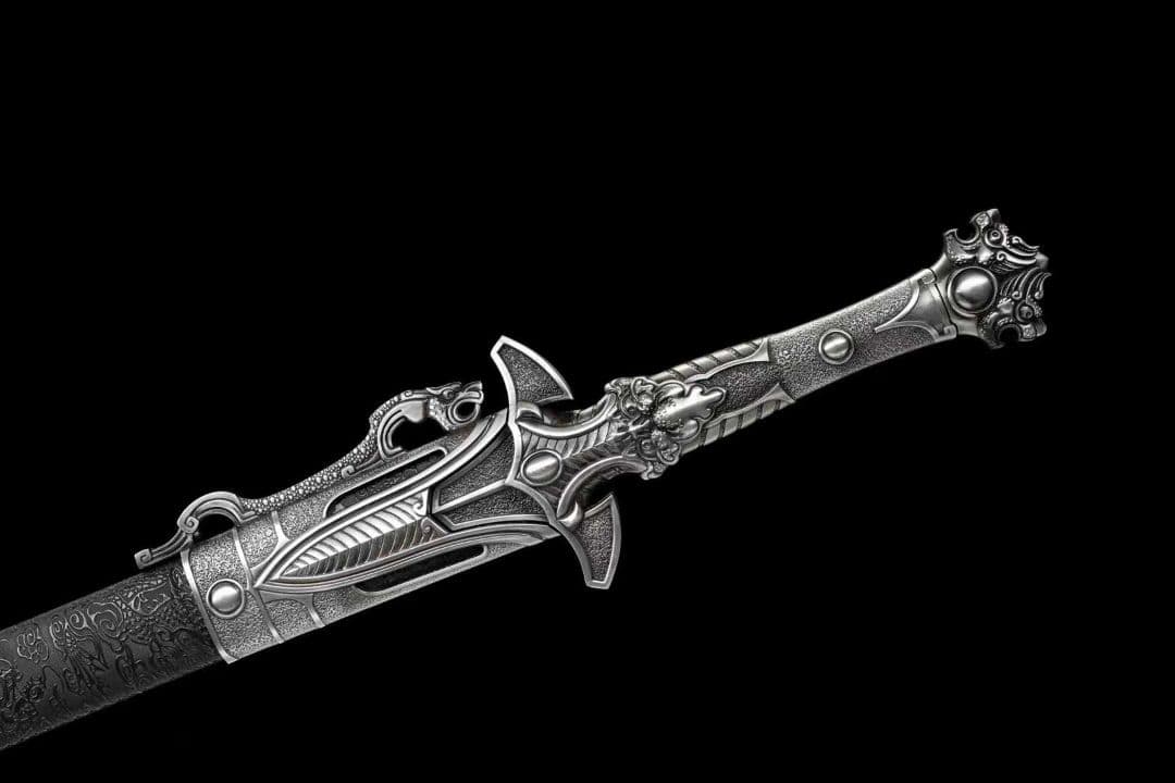 【天玉の剣】古兵器 武具 刀装具 日本刀　模造刀 居合刀 武士道 鑑賞用 美術刀