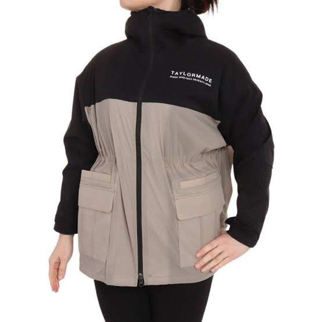 TaylorMade テーラーメイド 撥水防風フード付き裏起毛ブルゾン