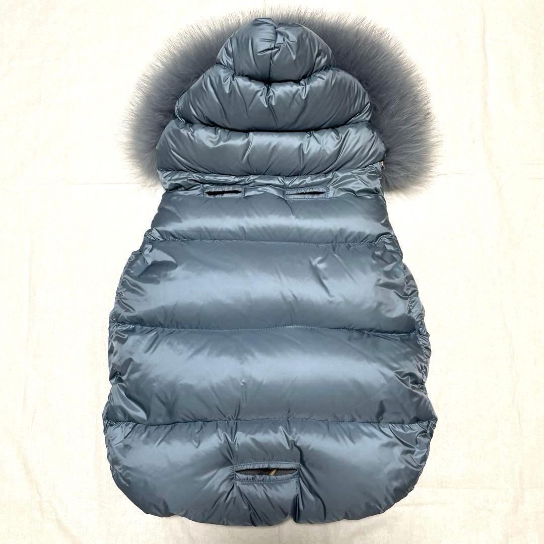 12月限定値下げ‼︎ モンクレール ベビーカー ケープ カバー　ダウン　防寒