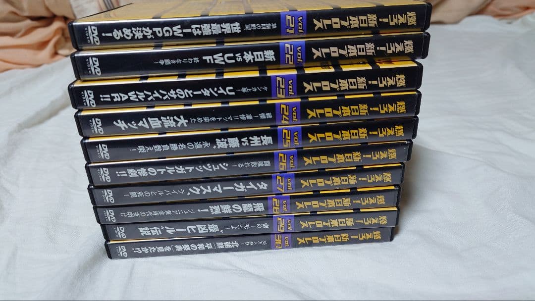 燃えろ新日本プロレス　全巻　DVD