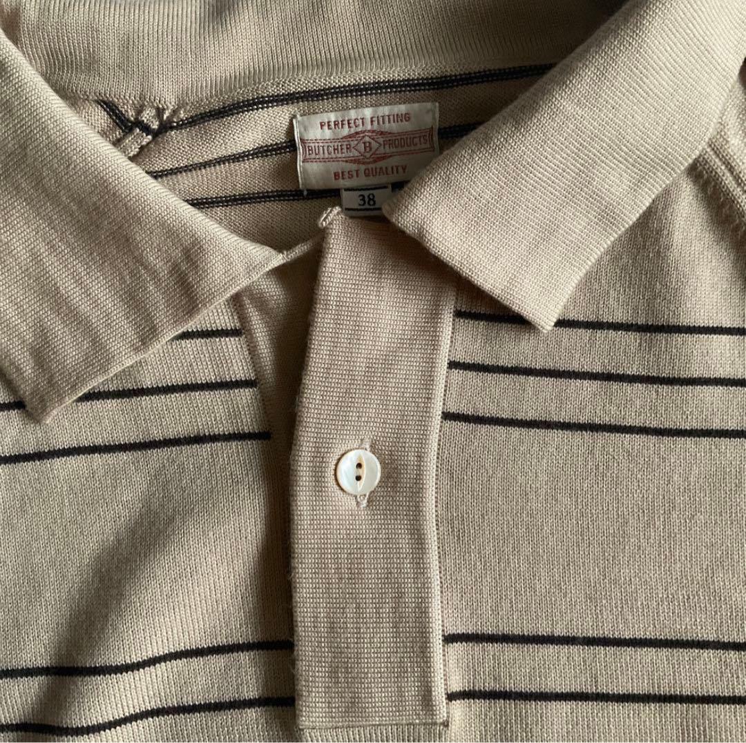 butcher products atlast&co 長袖ポロシャツ