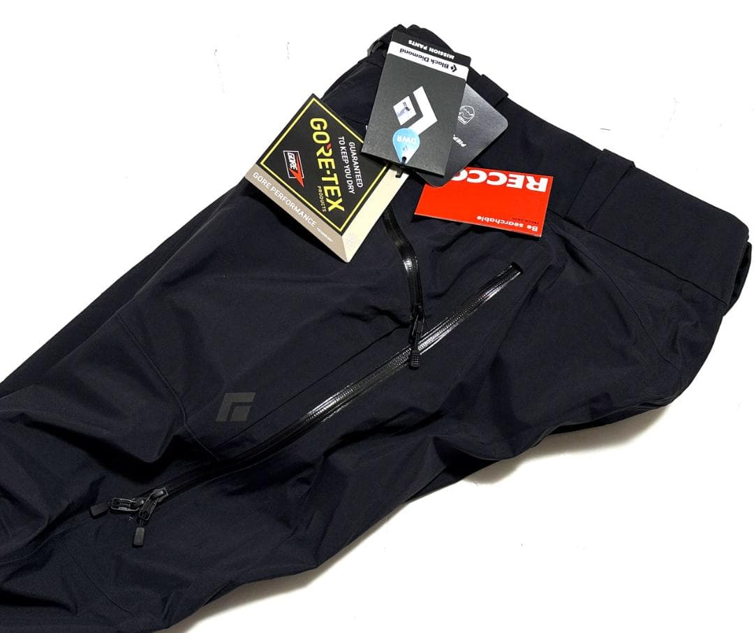 新品 ブラックダイヤモンド ミッションスノーパンツ GORE-TEX US:S
