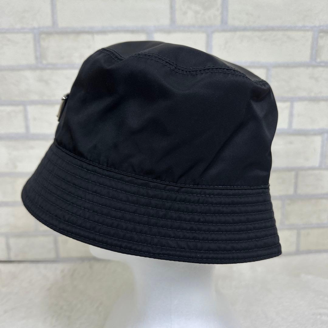 PRADA プラダ 2HC137 バケットハット ナイロン 正規品 ブラック