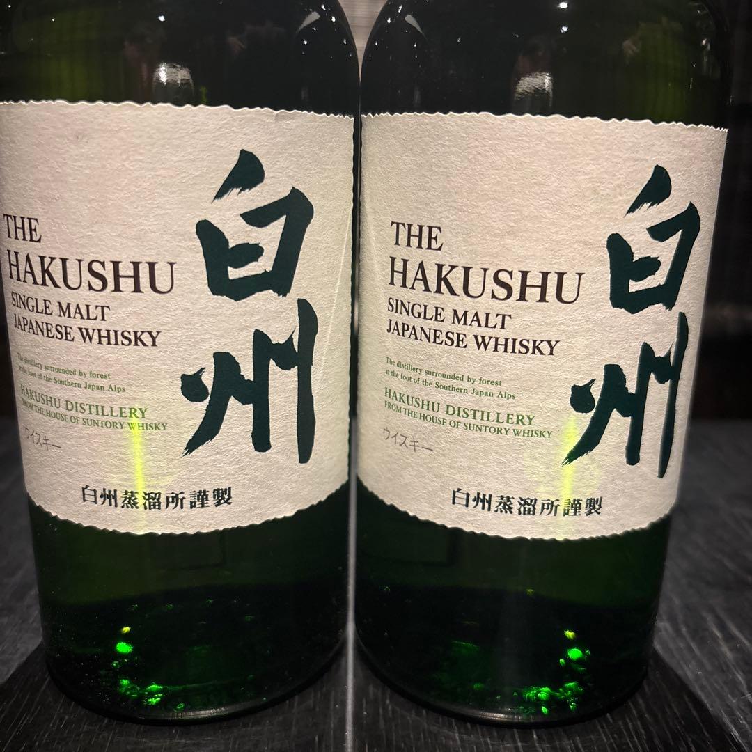 白州　シングルモルトウイスキー 700ml 2本セット