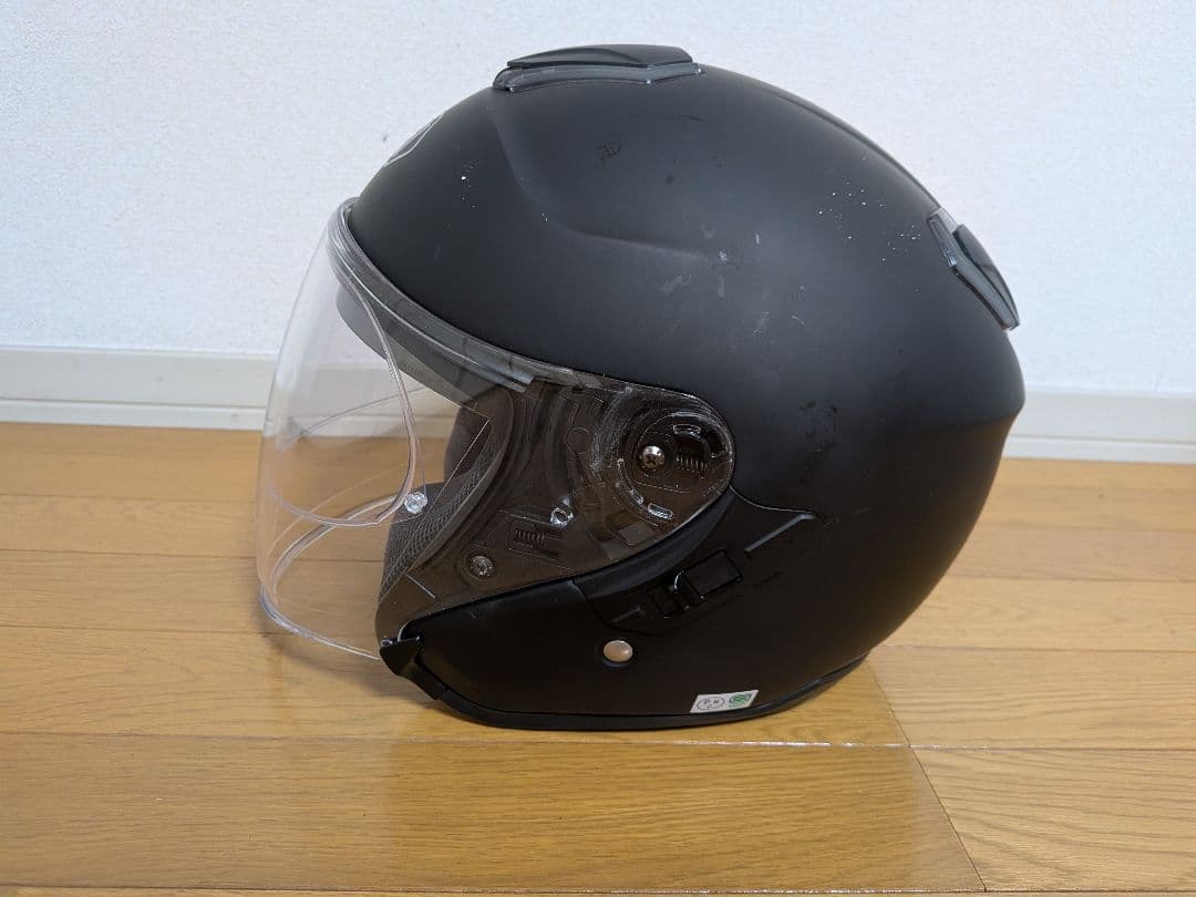 交渉有！　SHOEI J-Cruise L 59cm　マットブラック　jクルーズ