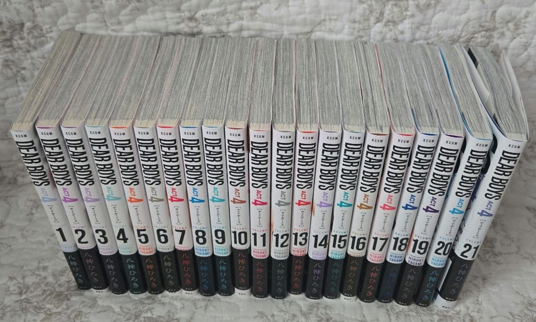 DEAR BOYS ACT4　 1~21巻セット(全初版)