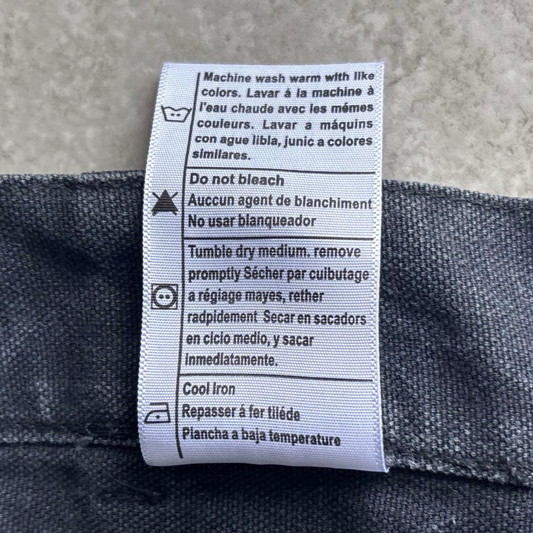 carhartt カーハート【W34】ダブルニー ショートパンツ フェード 黒