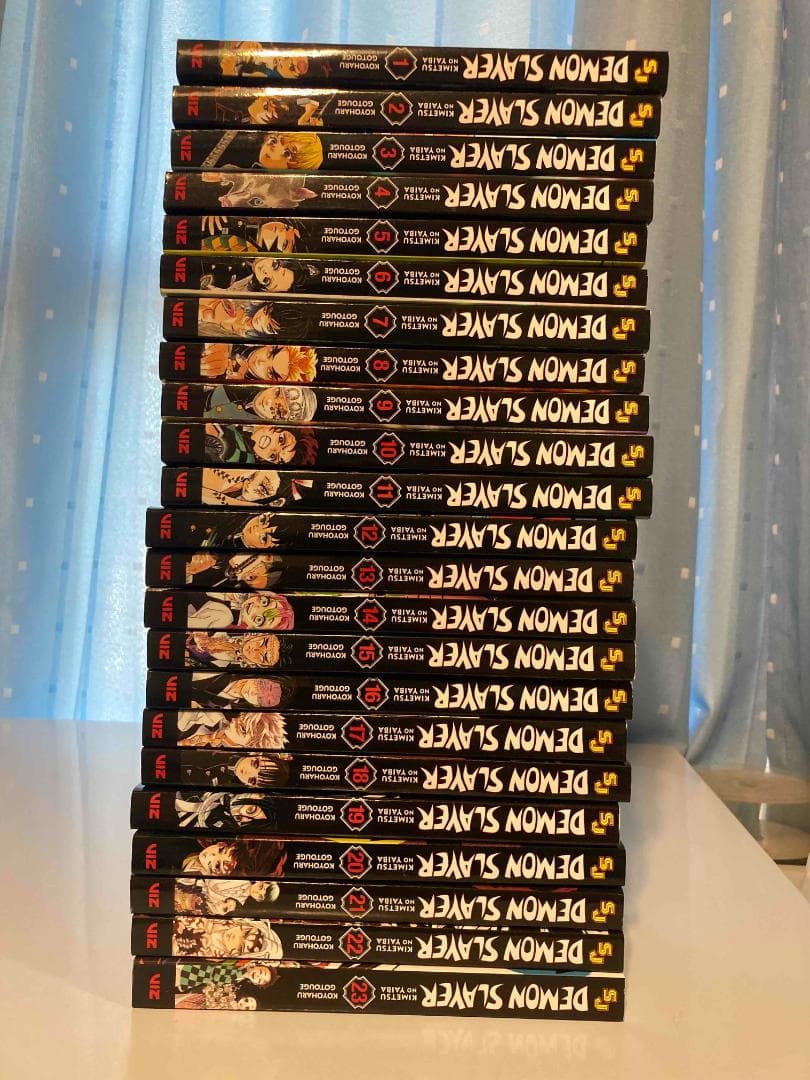 鬼滅の刃　英語版　Demon Slayer　全巻セット（全２３巻）