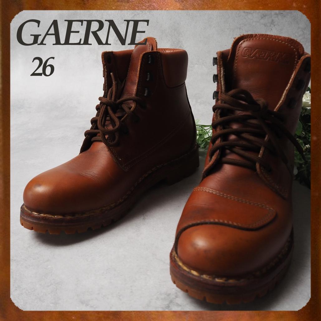 gaerne ガエルネ No.145 エンジニアブーツ バイク用 26 ブラウン
