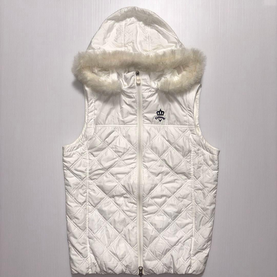 Callaway キャロウェイ セットアップ　フード付きベスト&スカート M