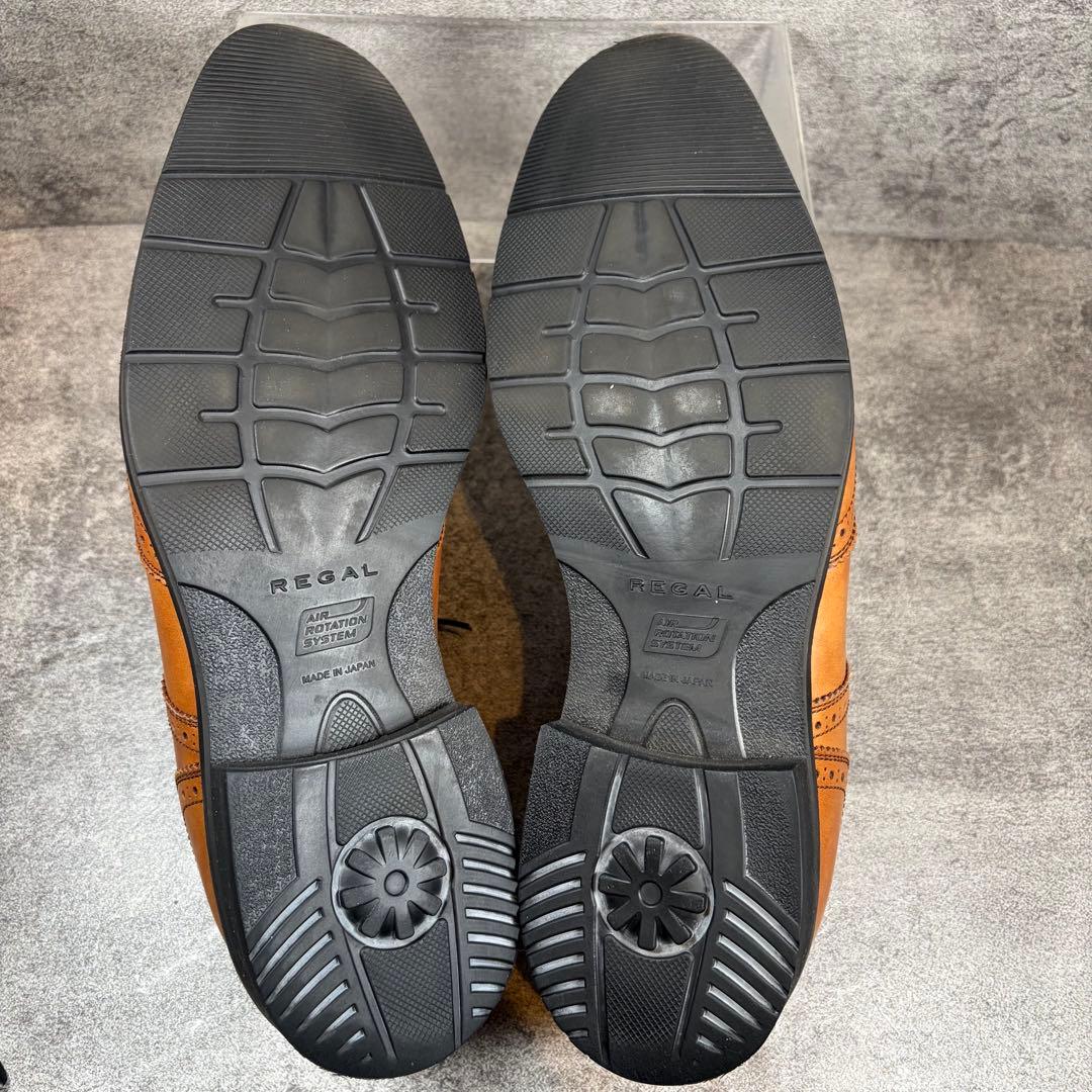 REGAL リーガル　レザー　ウイングチップ　TR15 ビジネスシューズ　27