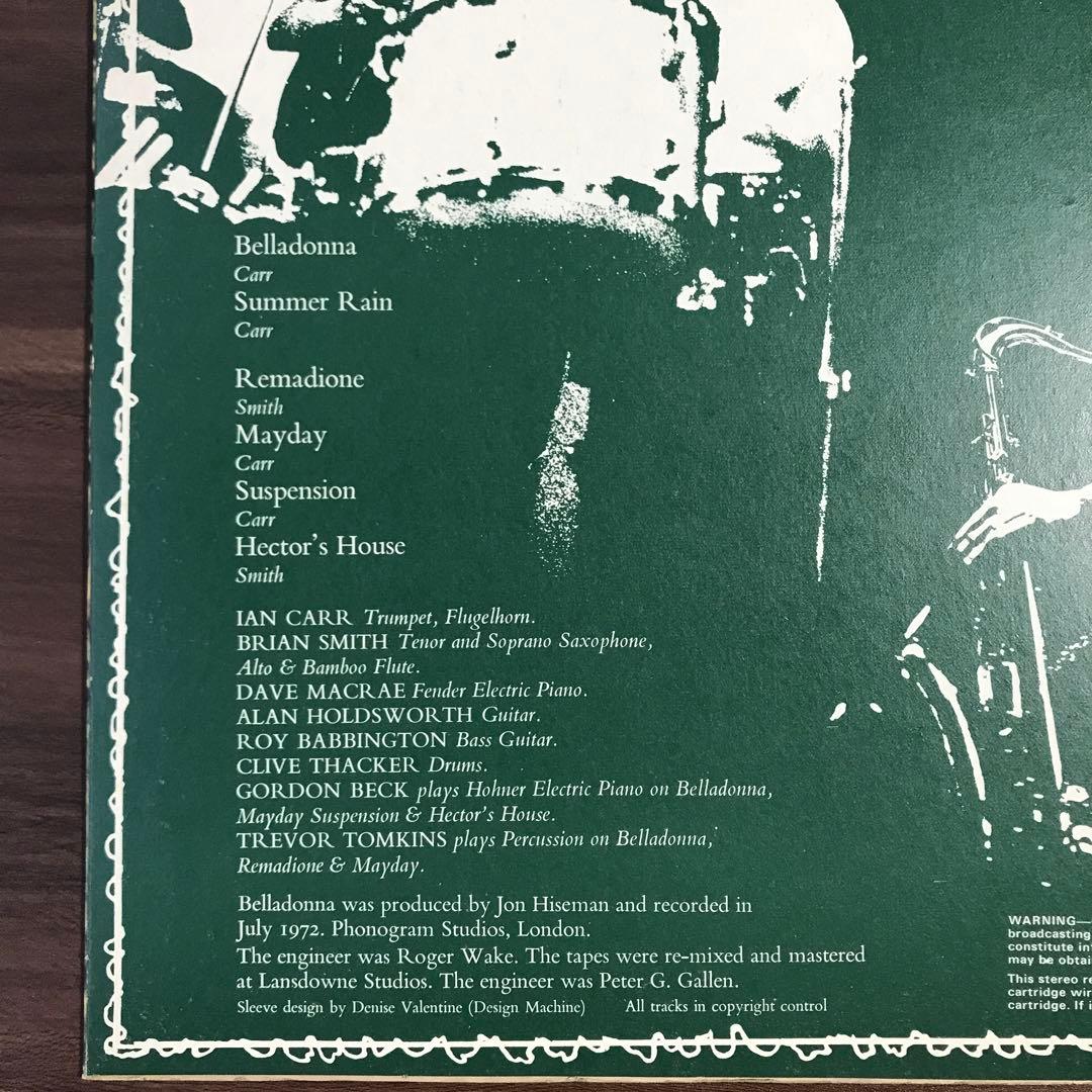 IAN CARR BELLADONNA レコードLP