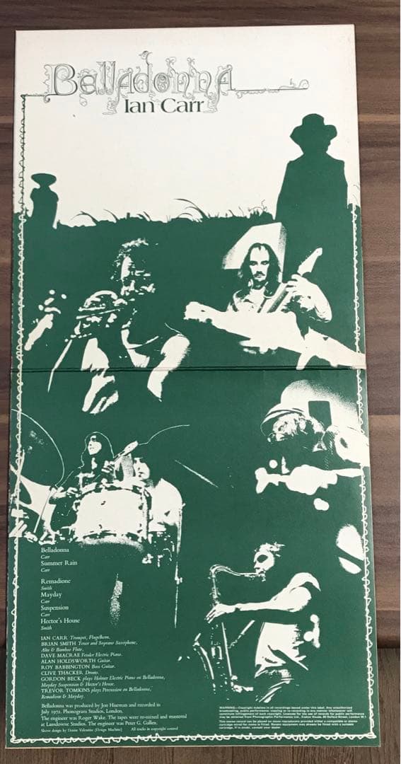 IAN CARR BELLADONNA レコードLP