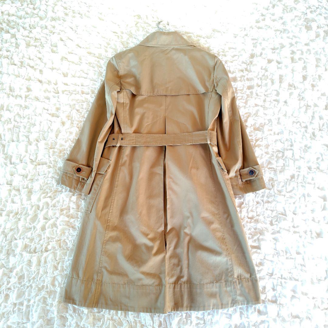 美品　マックスマーラ　38　トレンチコート　ベルト　ハニーベージュ　キャメル
