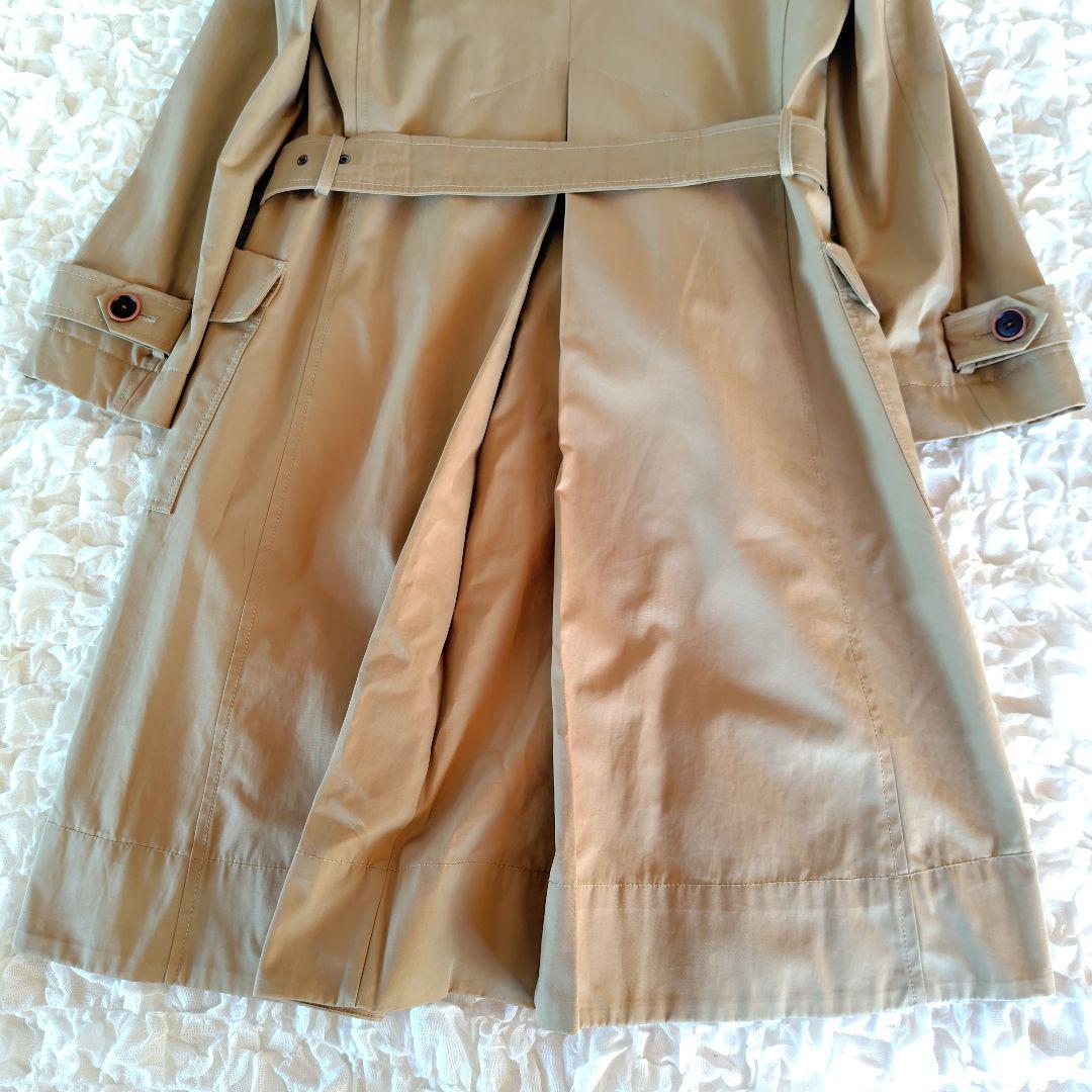 美品　マックスマーラ　38　トレンチコート　ベルト　ハニーベージュ　キャメル