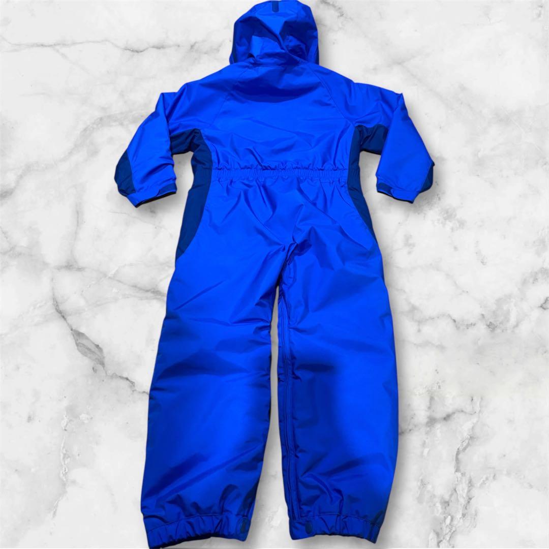 美品✨mont-bellスキーウェア１２０センチ 青 子供 キッズ