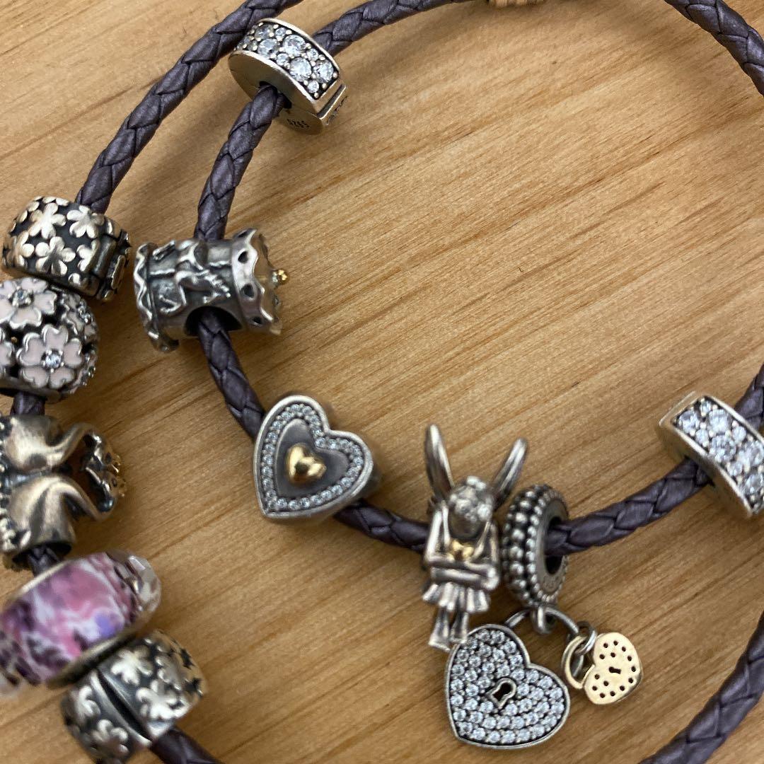 パンドラ　PANDORA ブレスレット2本セット