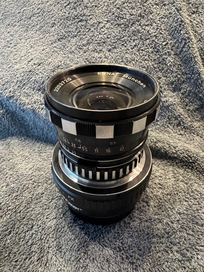 ENNA Munchen 28mm f/3.5 レンズ M42 オールドレンズ