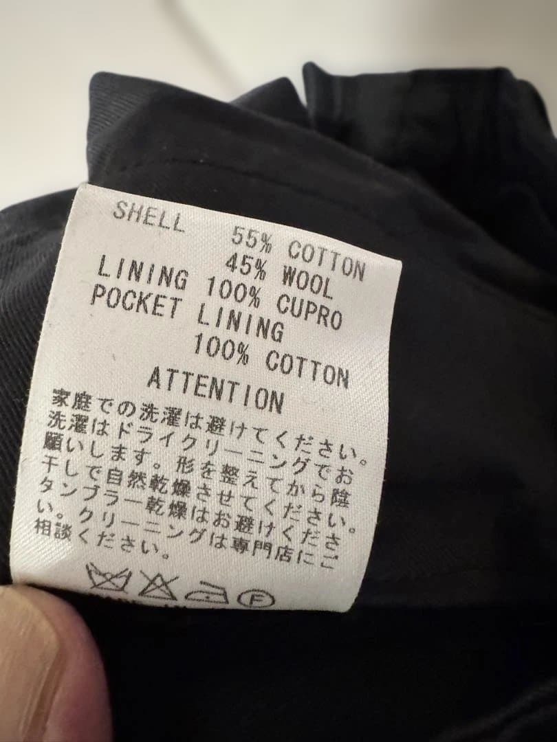 RUDE GALLERY ブラック スラックス 15 A/W