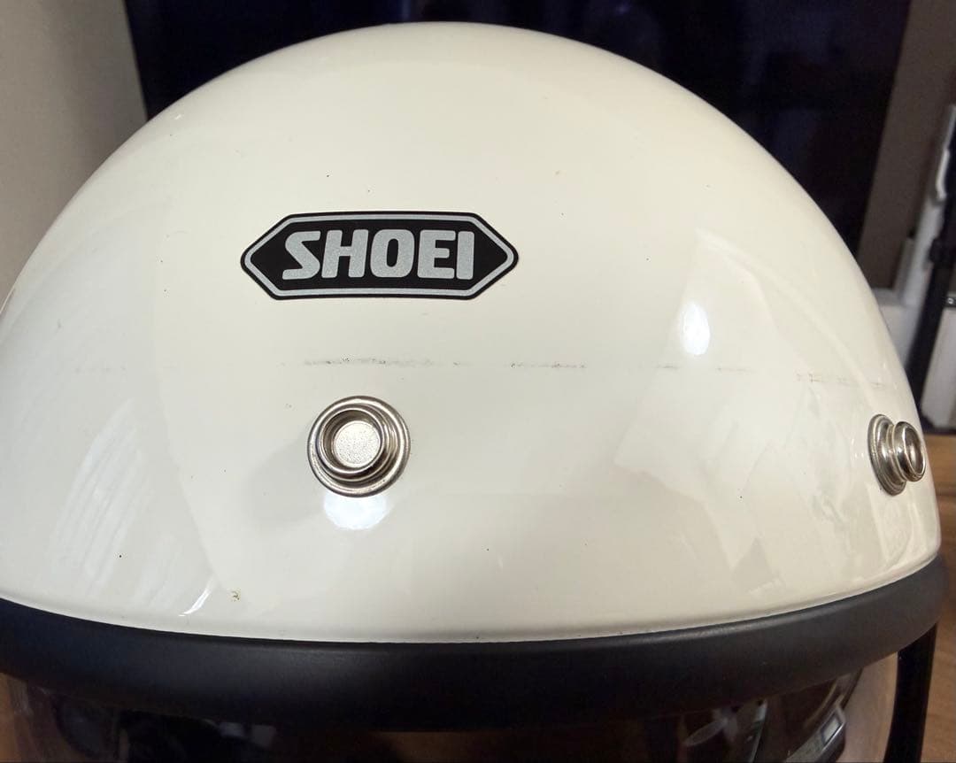 SHOEI EX-ZERO オフホワイト XL バイザー付き