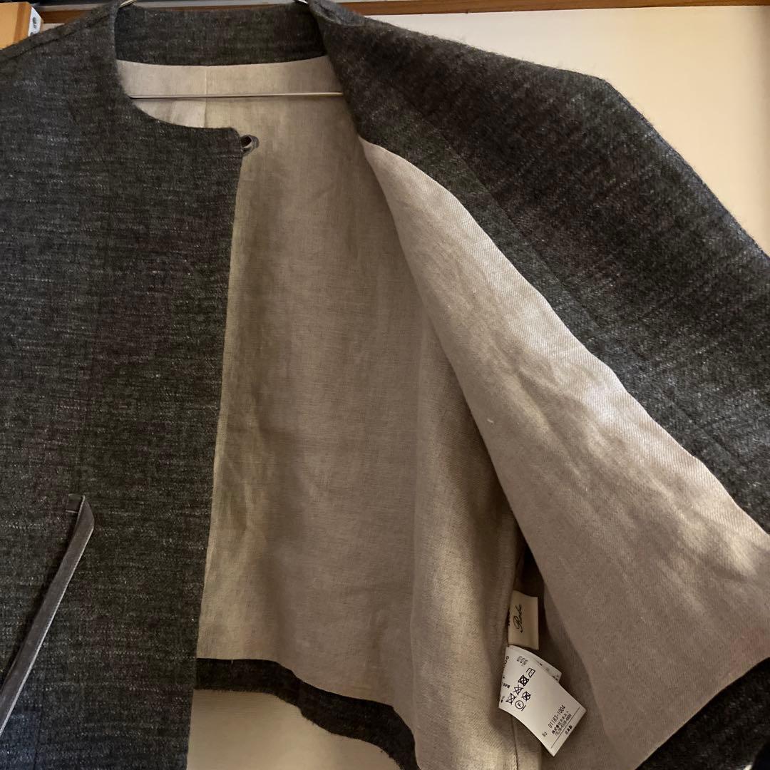 nestRobeウールリネンジャケット