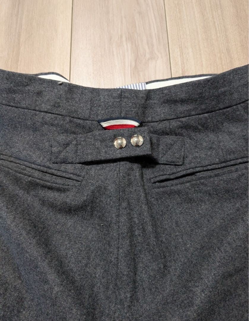 モンクレール ガムブルー ウール パンツ サイズ1