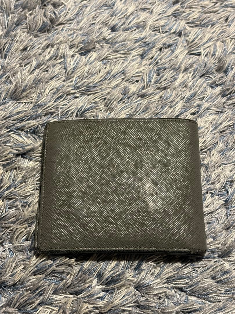 PRADA プラダ 二つ折り財布 2M0738 サフィアーノ ギャラ有