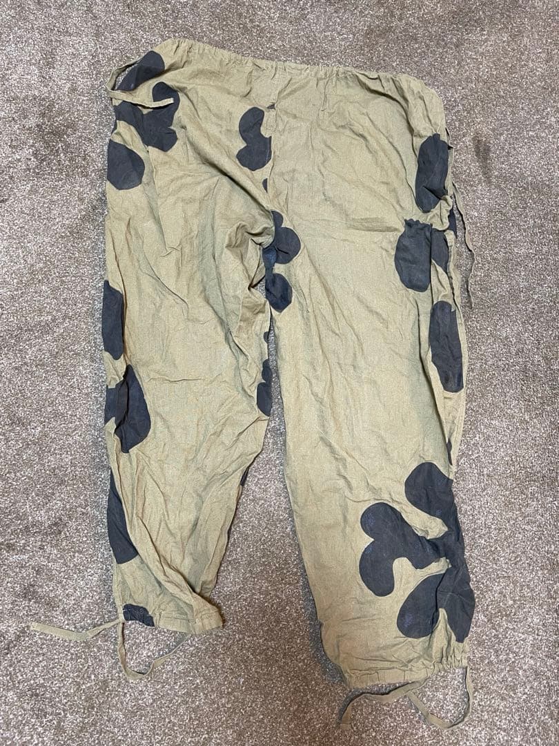 ソ連軍　アメーバ迷彩スモック　セット