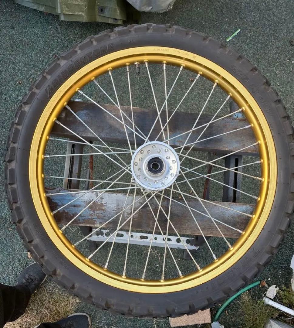★値下げ　セロー250 フロントホイール