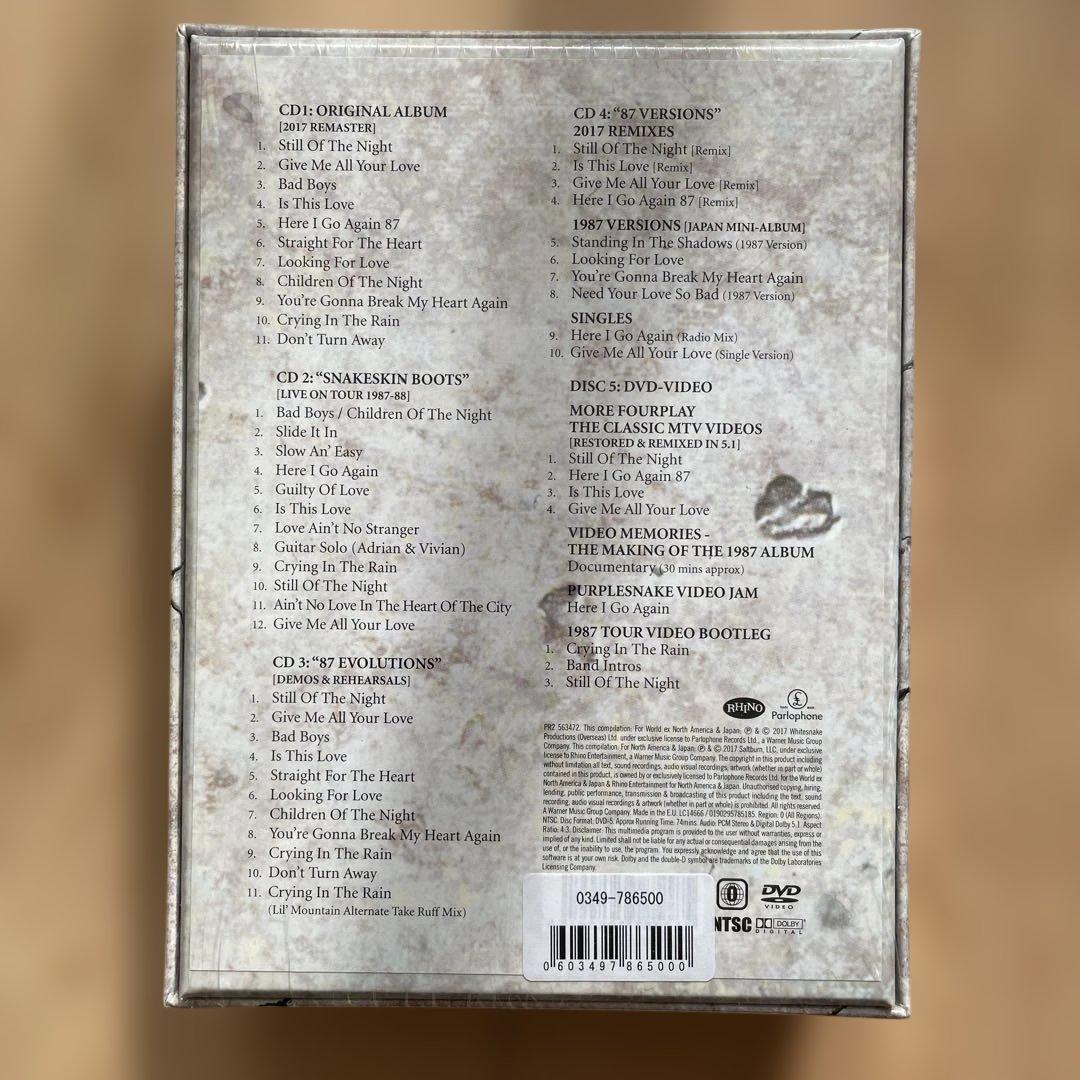 洋楽 WHITESNAKE 1987 30TH ANNIVERSARY EDITION