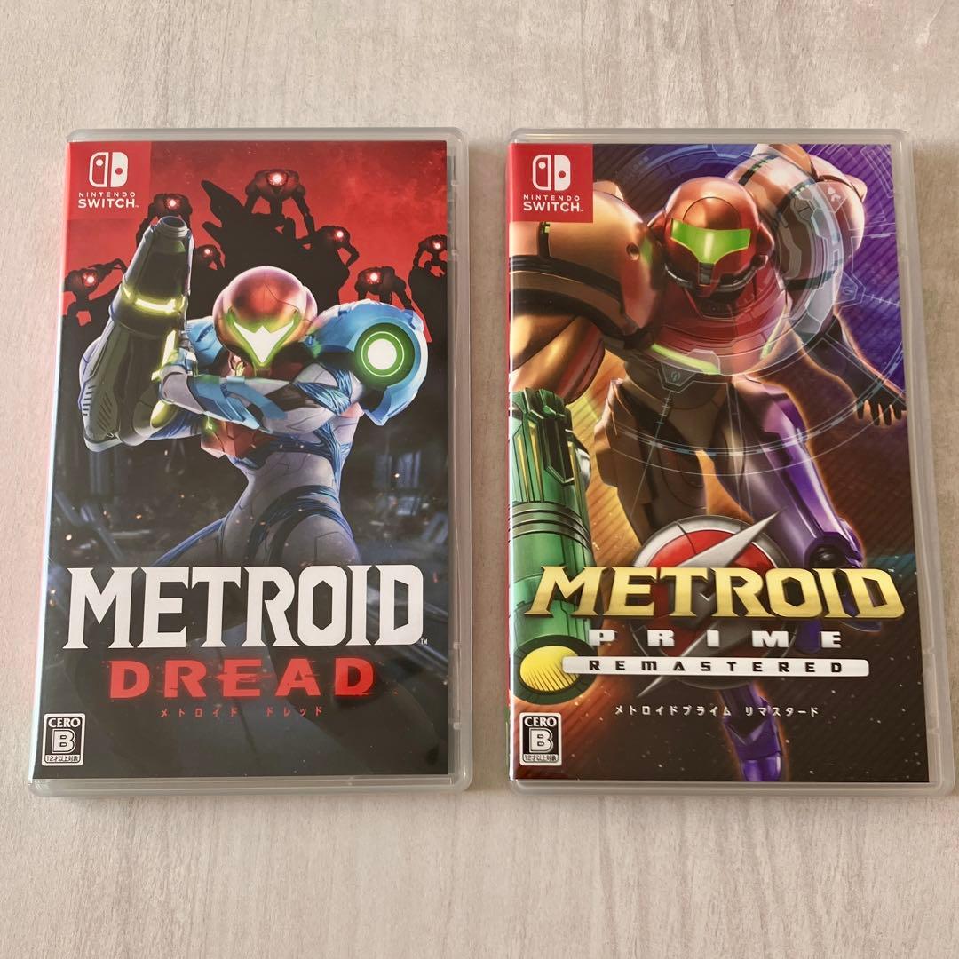 ソフト2本セット メトロイド ドレッド メトロイドプライム リマスタード