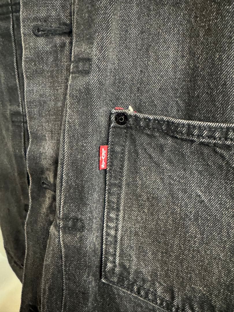 Levi’s リーバイス 30th 別注 ブラックデニム セットアップ(美品)