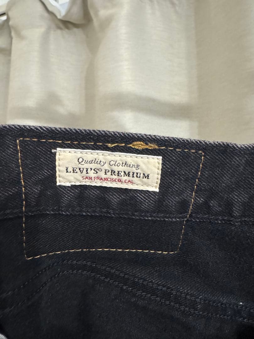 Levi’s リーバイス 30th 別注 ブラックデニム セットアップ(美品)