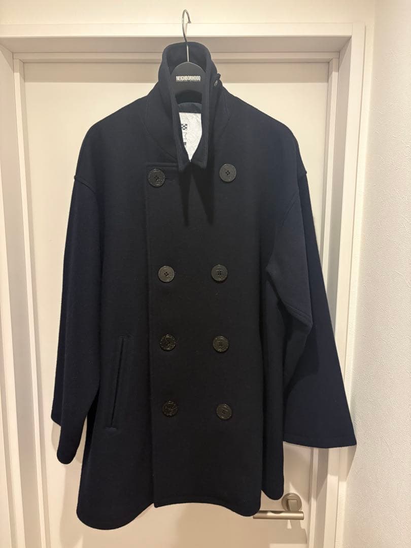 NAUTICA ウール ピーコート Pコート オーバーサイズ